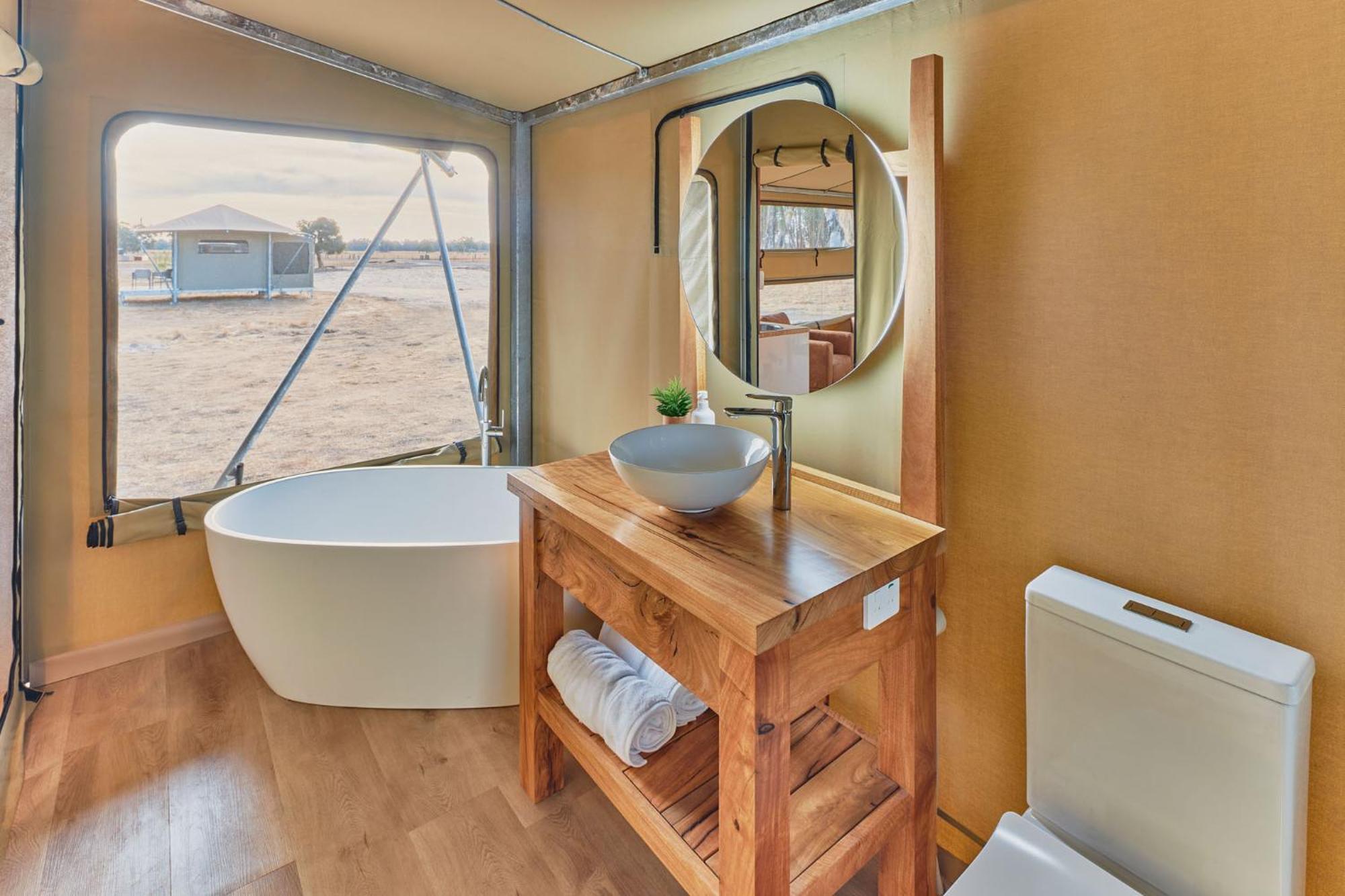 Willow Wood Glamping Retreat Broadwater Extérieur photo