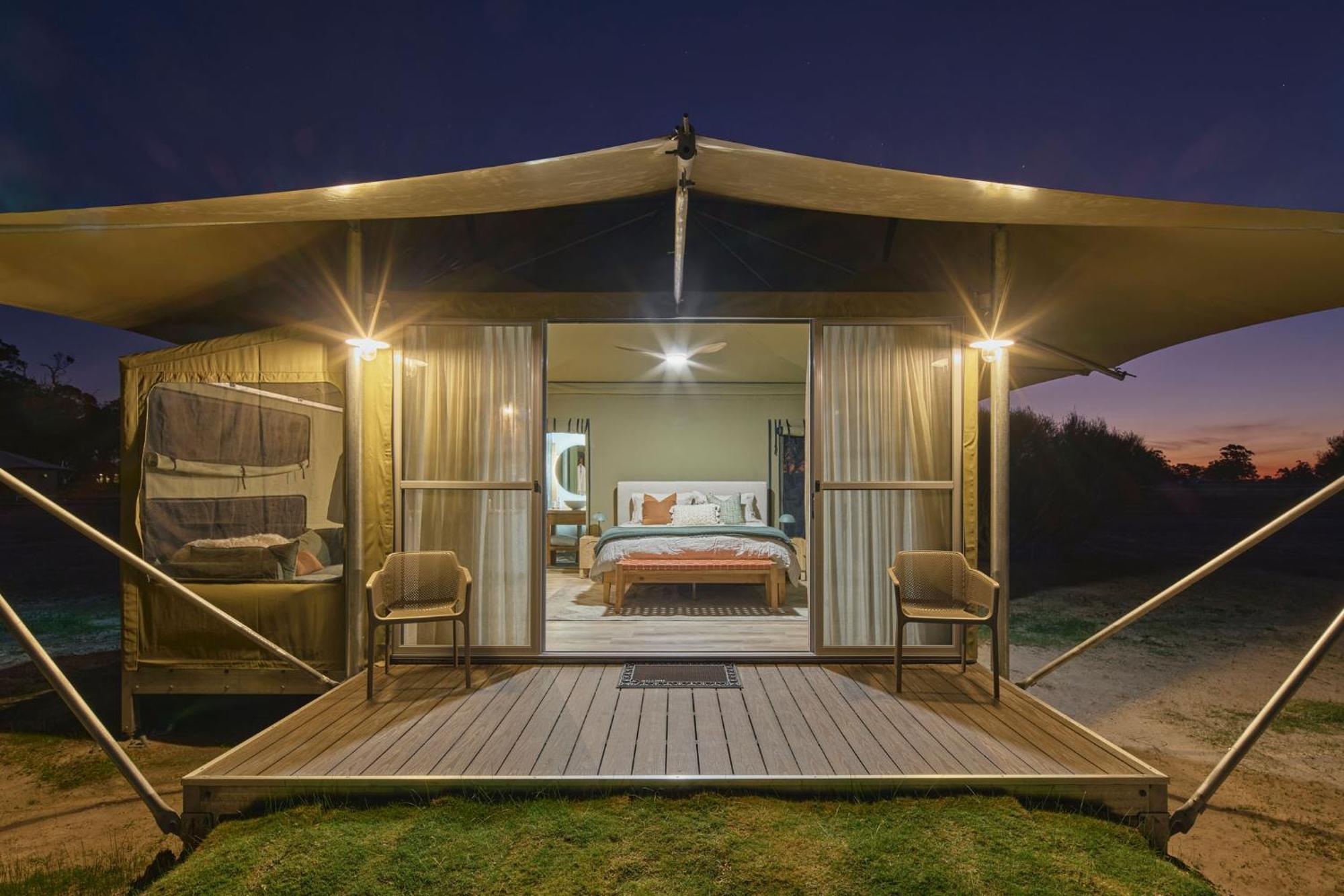 Willow Wood Glamping Retreat Broadwater Extérieur photo