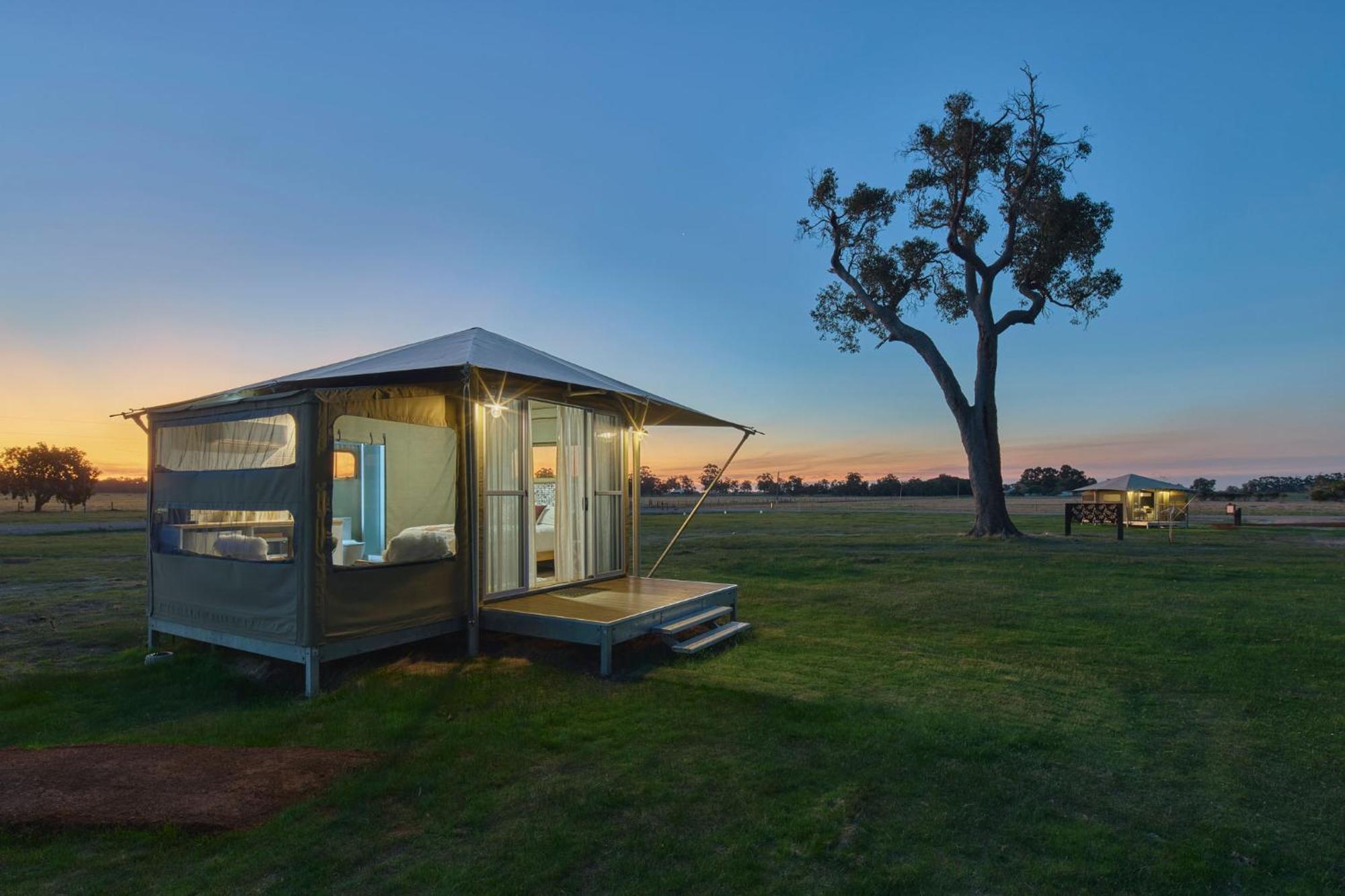 Willow Wood Glamping Retreat Broadwater Extérieur photo